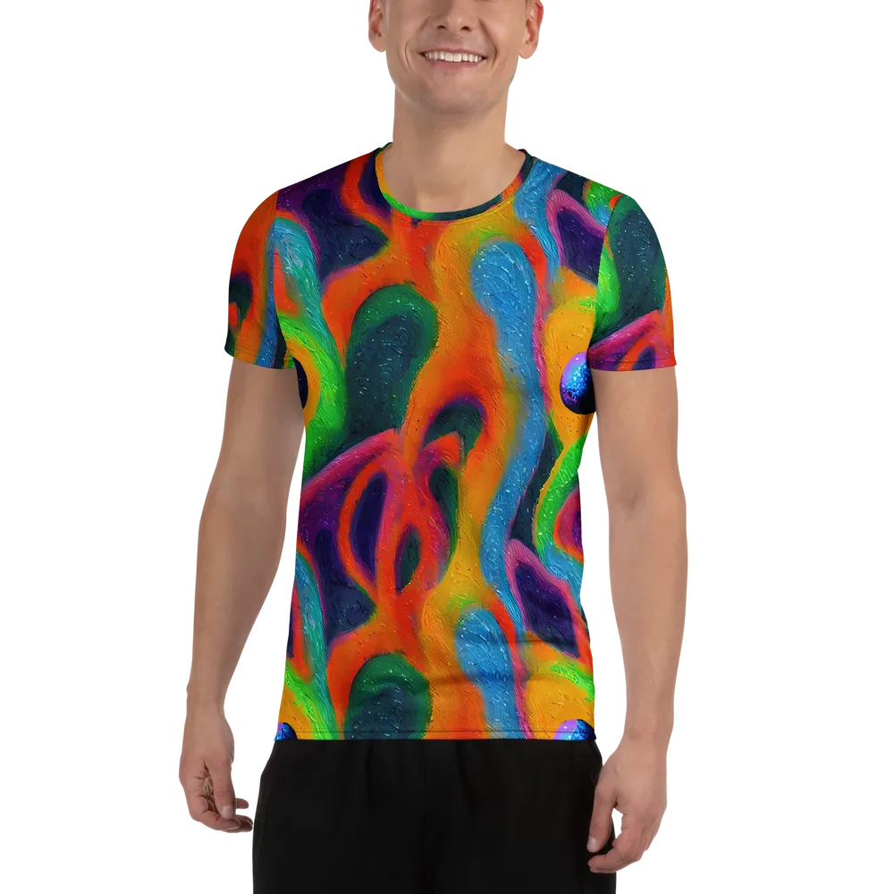 Jewel Jumble on Men's Athletic T-Shirt — Front