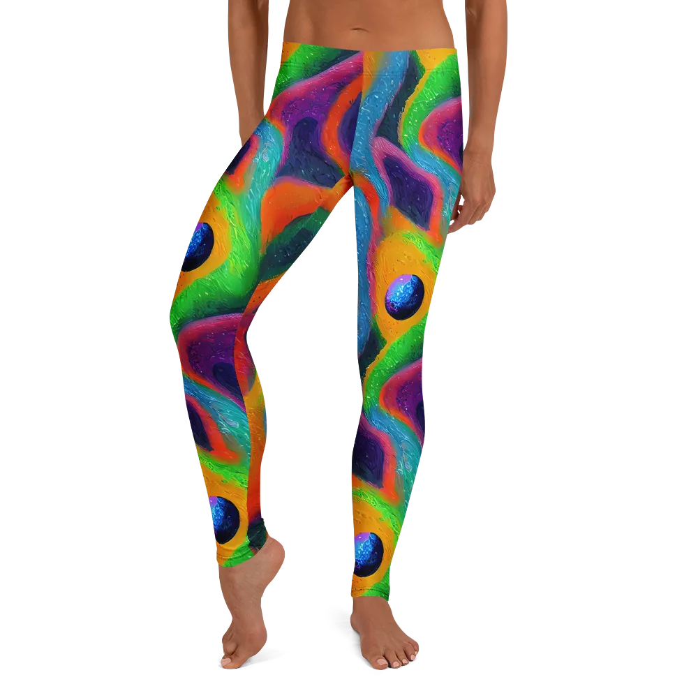 Jewel Jumble on Leggings — Front