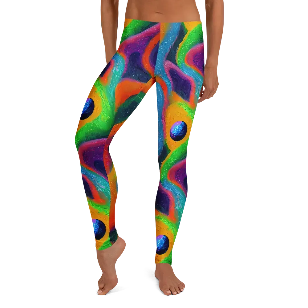 Jewel Jumble on Leggings — Front
