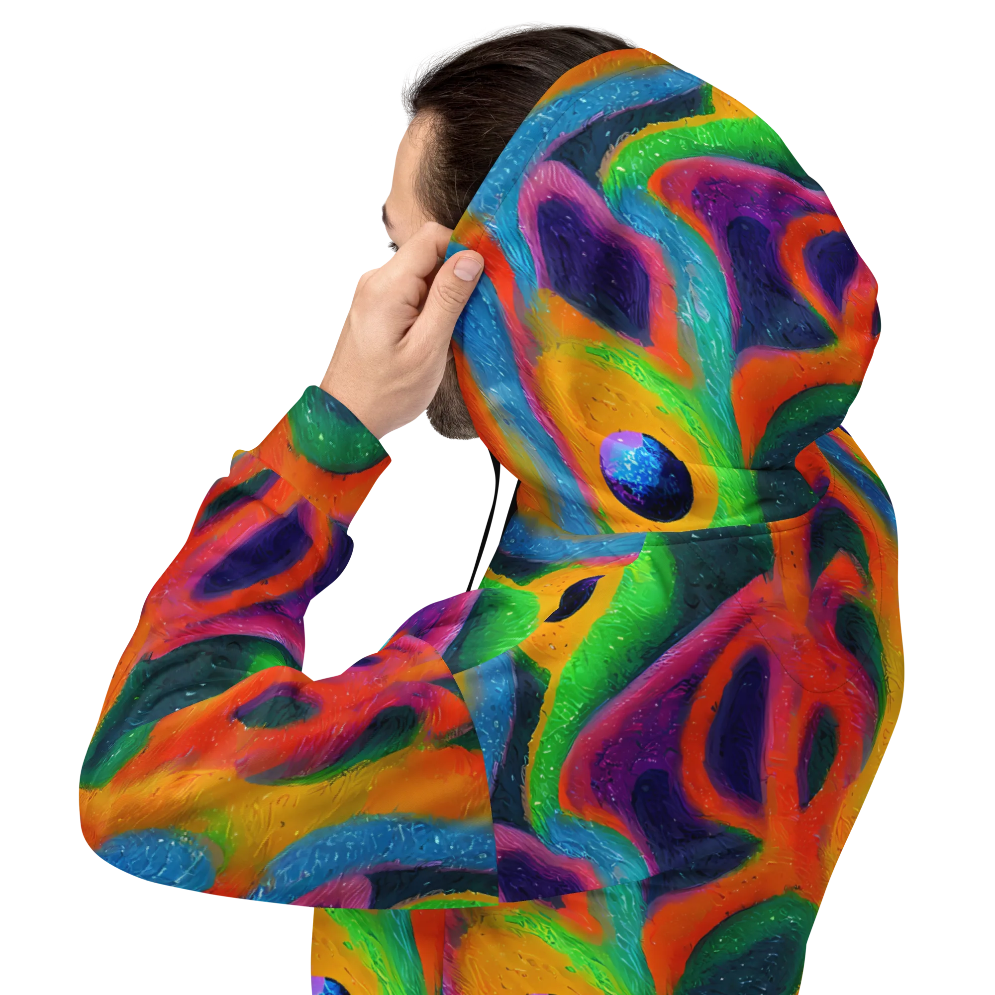 Jewel Jumble on Hoodie — Back