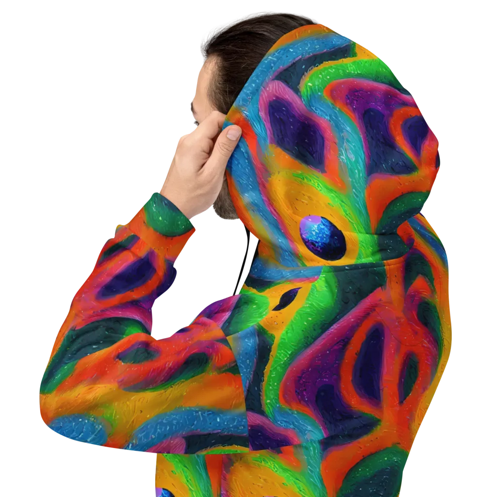 Jewel Jumble on Hoodie — Back
