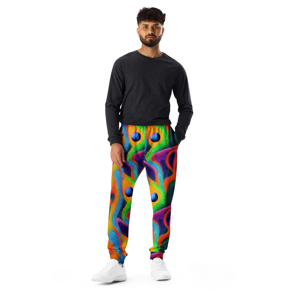 Jewel Jumble on Men's Joggers — Front
