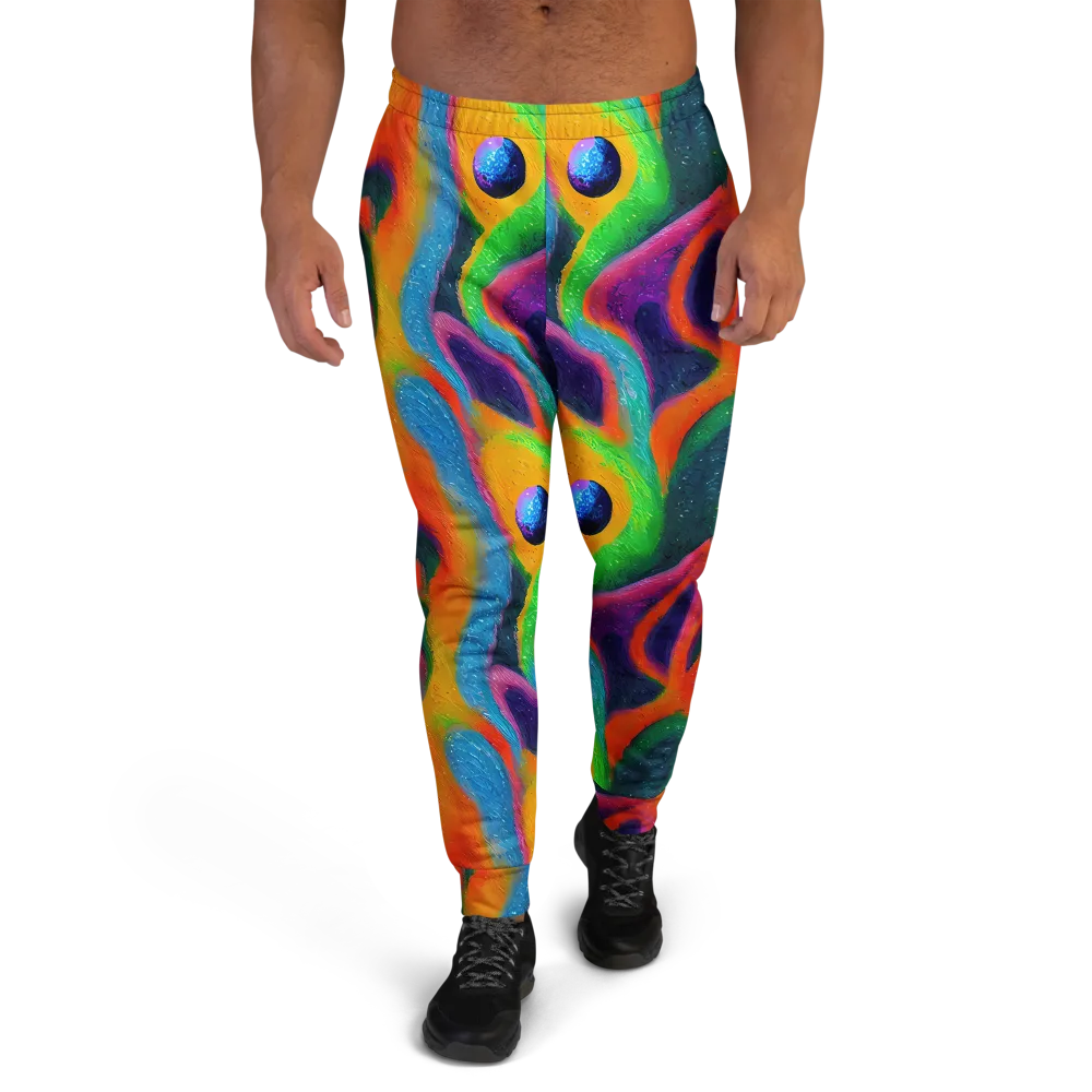 Jewel Jumble on Men's Joggers — Front