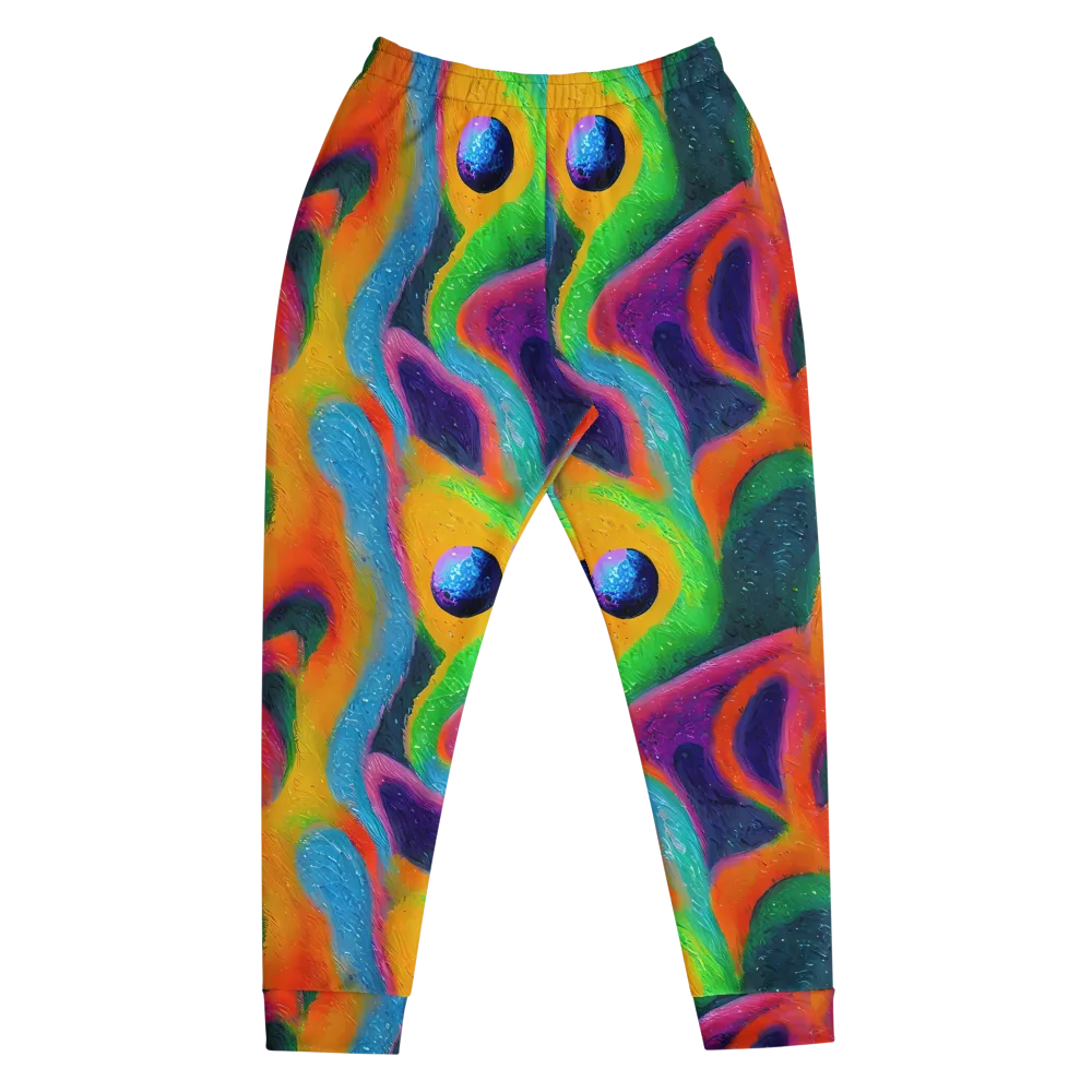 Jewel Jumble on Men's Joggers — Front