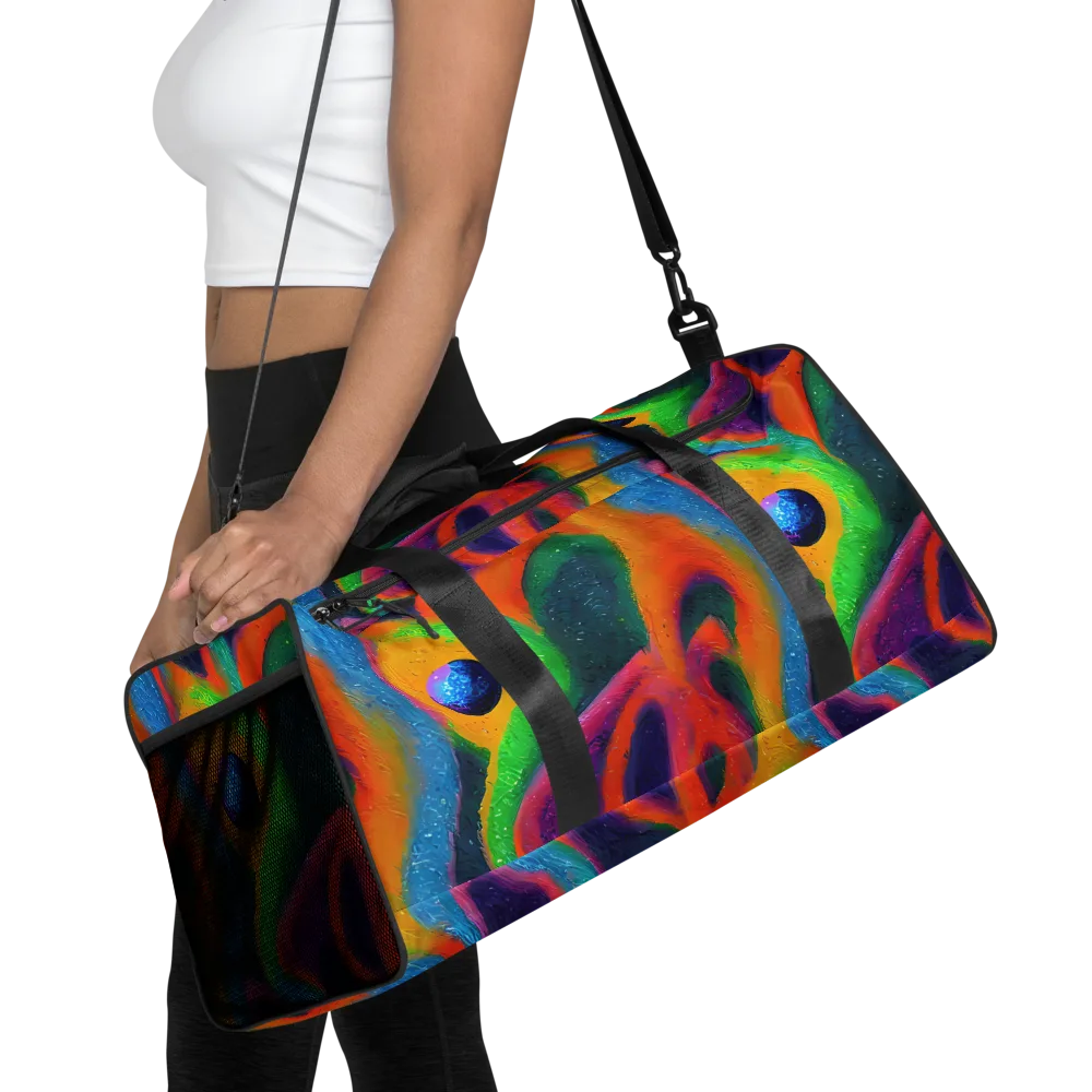Jewel Jumble on Duffle Bag — Front