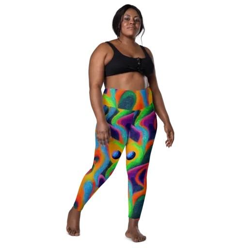 Jewel Jumble on a Leggings with Pockets