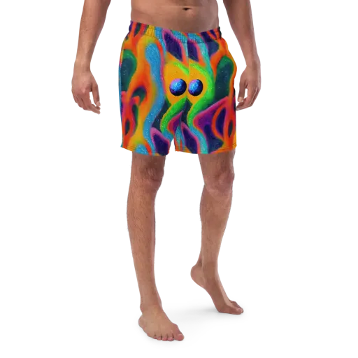 Jewel Jumble on a Swim Trunks