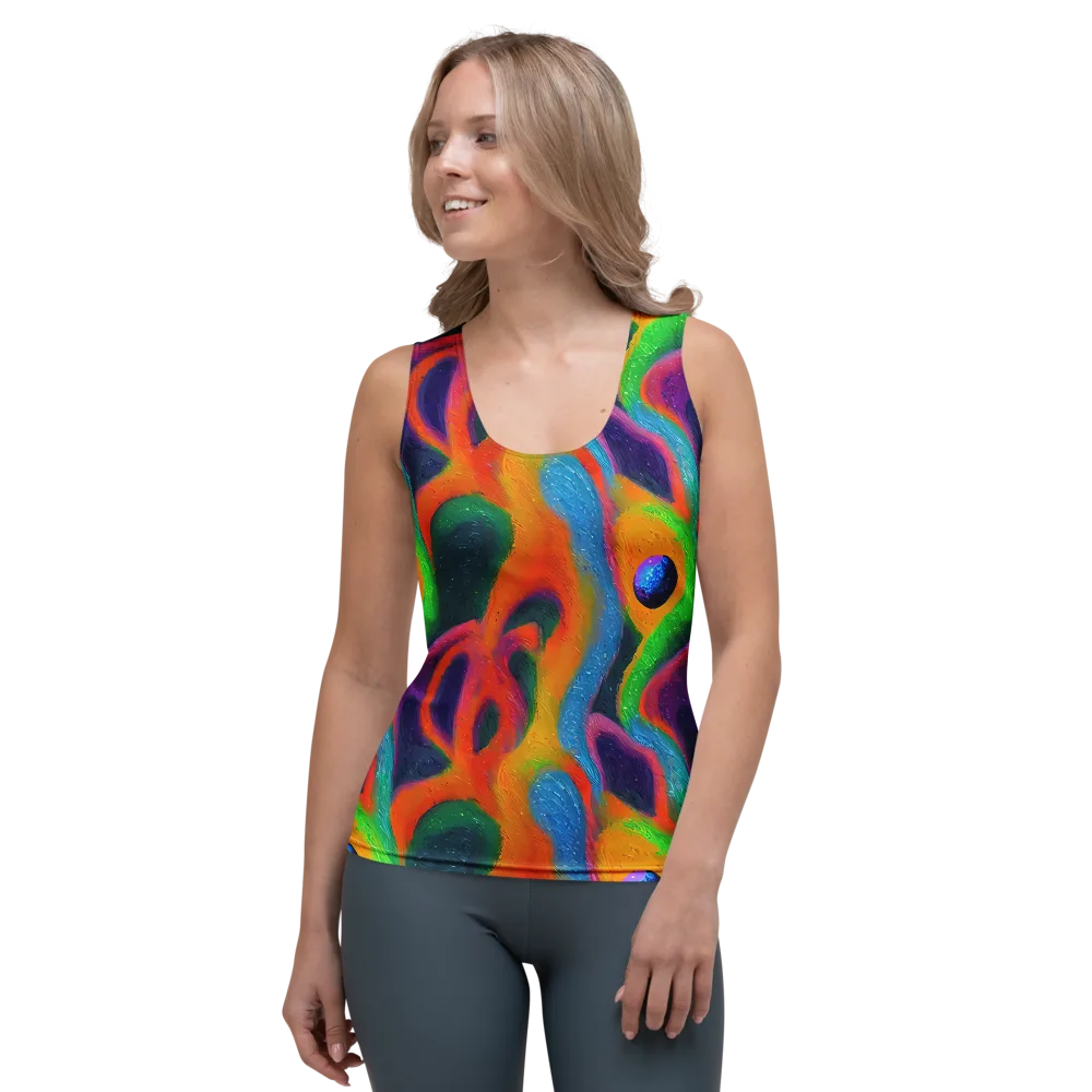 Jewel Jumble on Women's Tank Top — Front