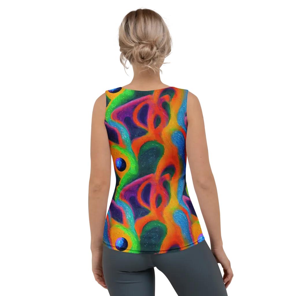 Jewel Jumble on Women's Tank Top — Back
