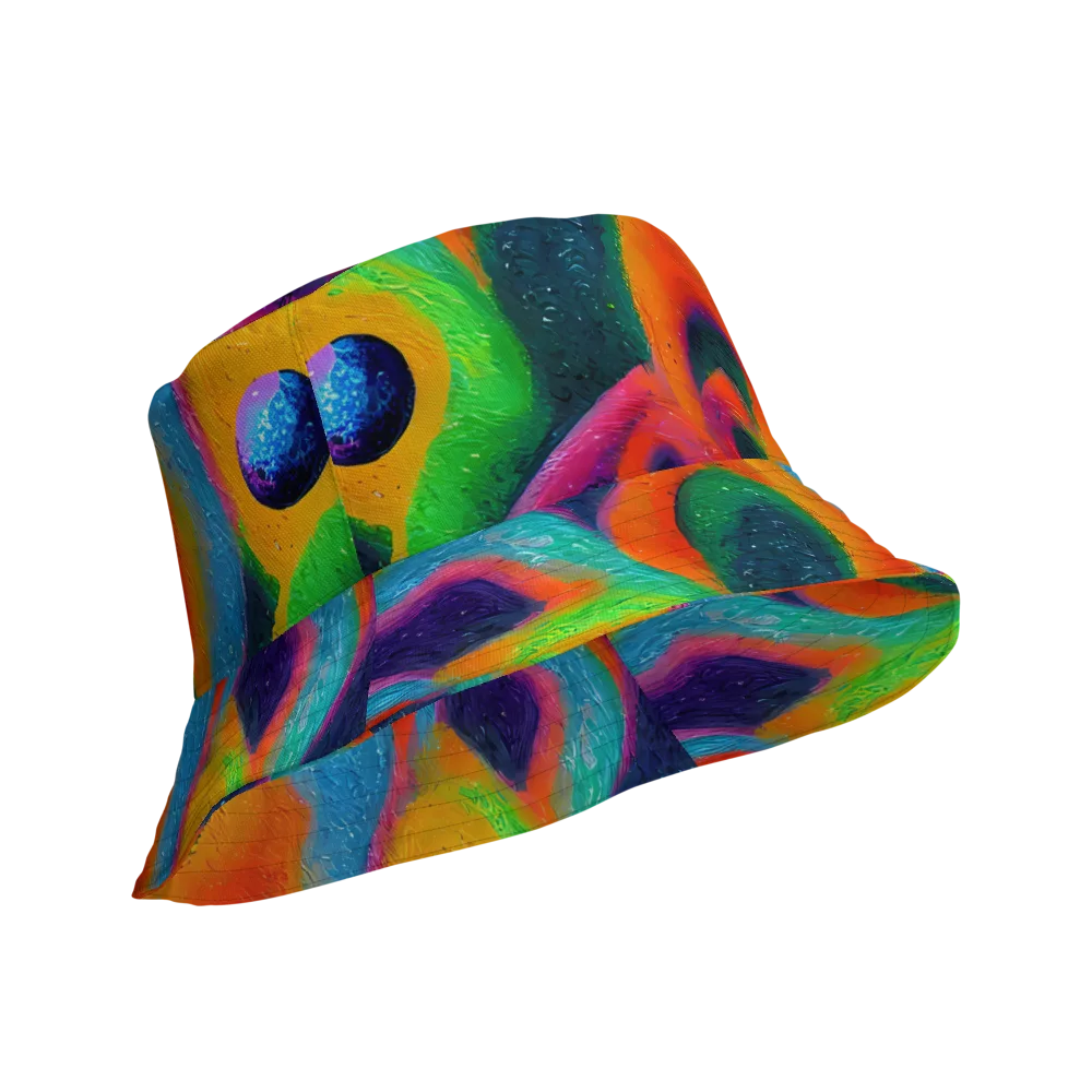 Jewel Jumble on Reversible Bucket Hat — Product details Outside