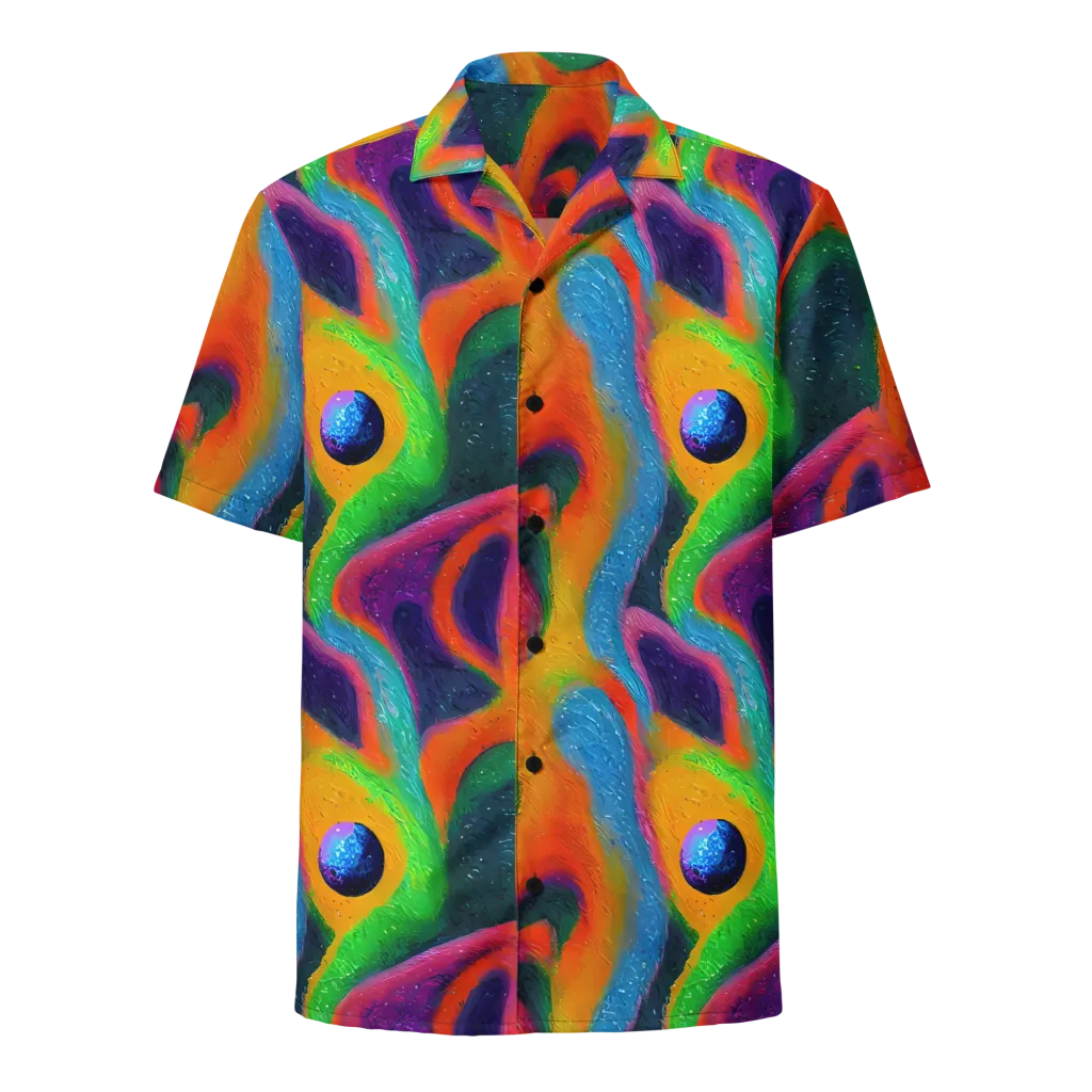 Jewel Jumble on Button Shirt — Front