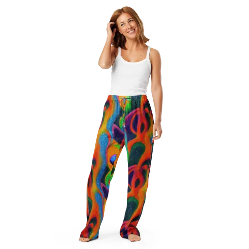 Jewel Jumble on a Women's Pajama Pants