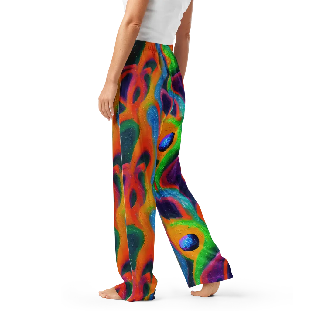 Jewel Jumble on Women's Pajama Pants — Left