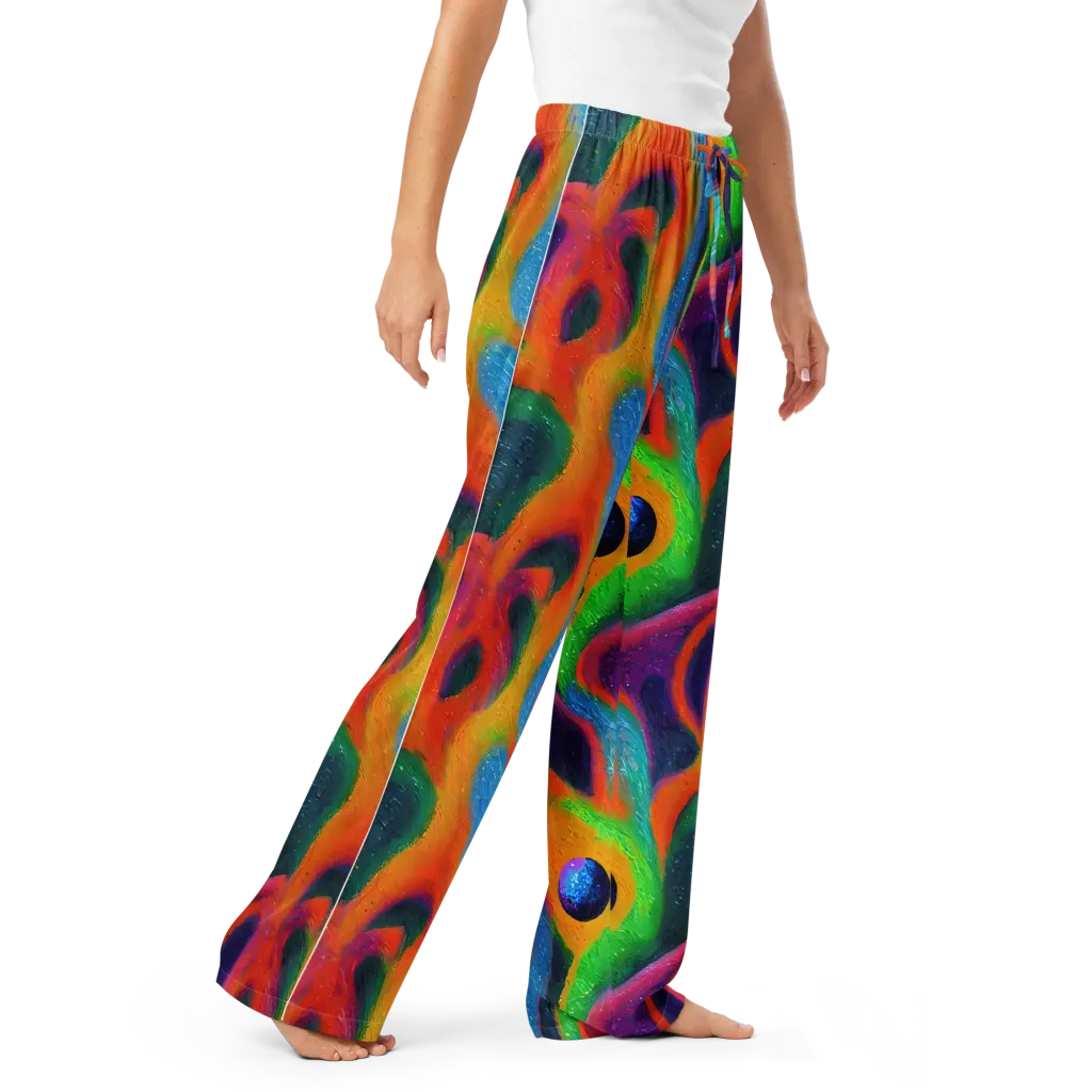 Jewel Jumble on Women's Pajama Pants — Right Front