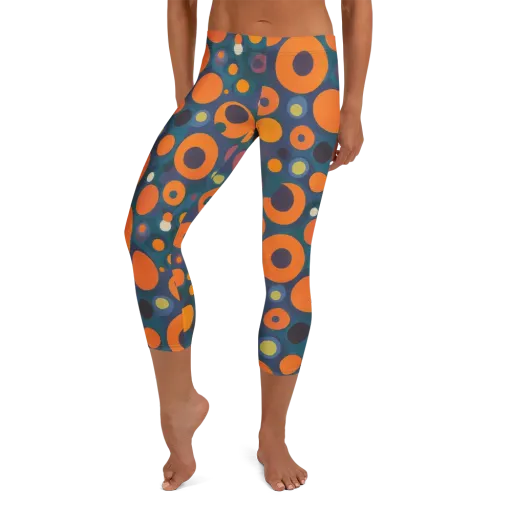 Modular Sun on a Capri Leggings