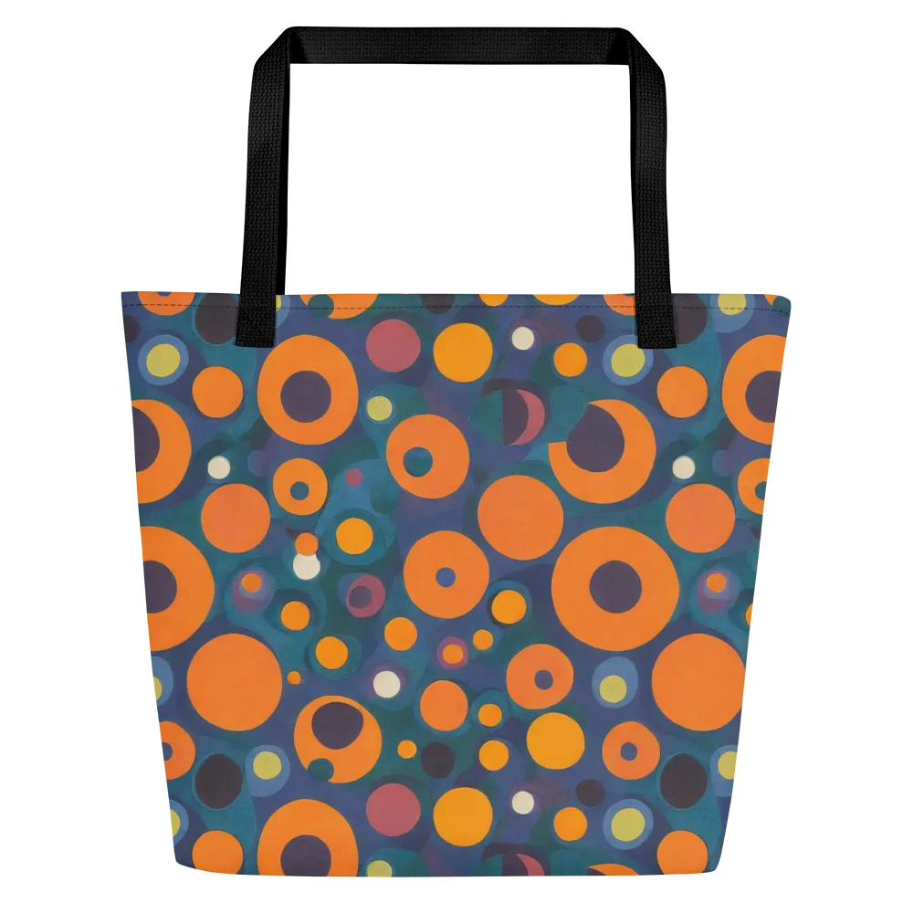 Modular Sun on Large Tote Bag W/ Pocket — Front