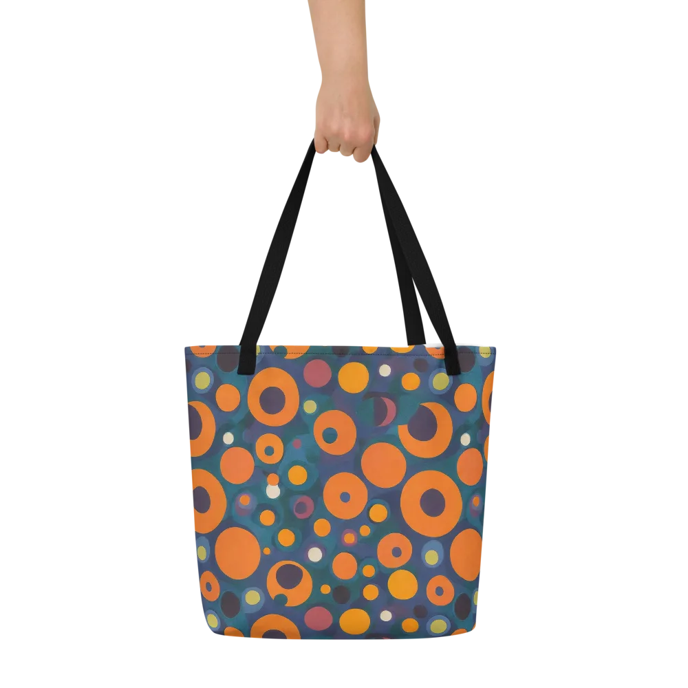 Modular Sun on Large Tote Bag W/ Pocket — Front