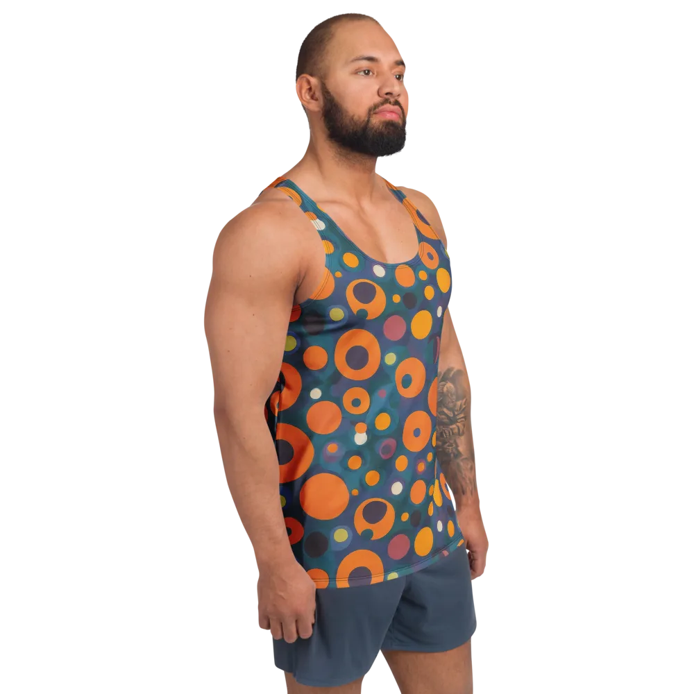 Modular Sun on Men's Tank Top — Right Front