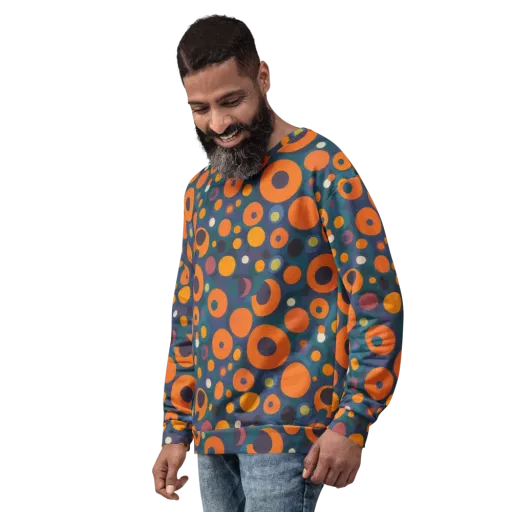 Modular Sun on a Sweatshirt