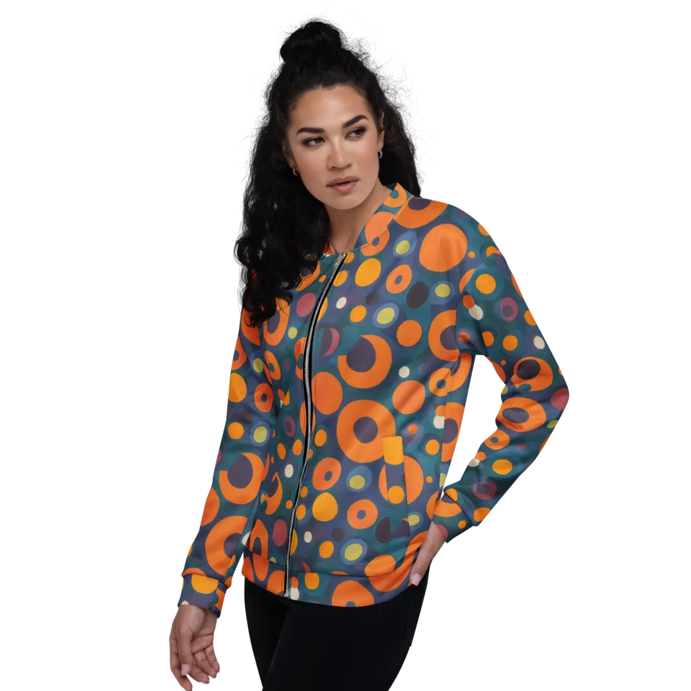 Modular Sun on Bomber Jacket — Left