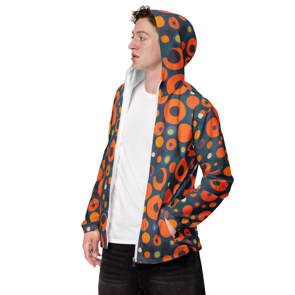 Modular Sun on Men's Windbreaker — Left Front