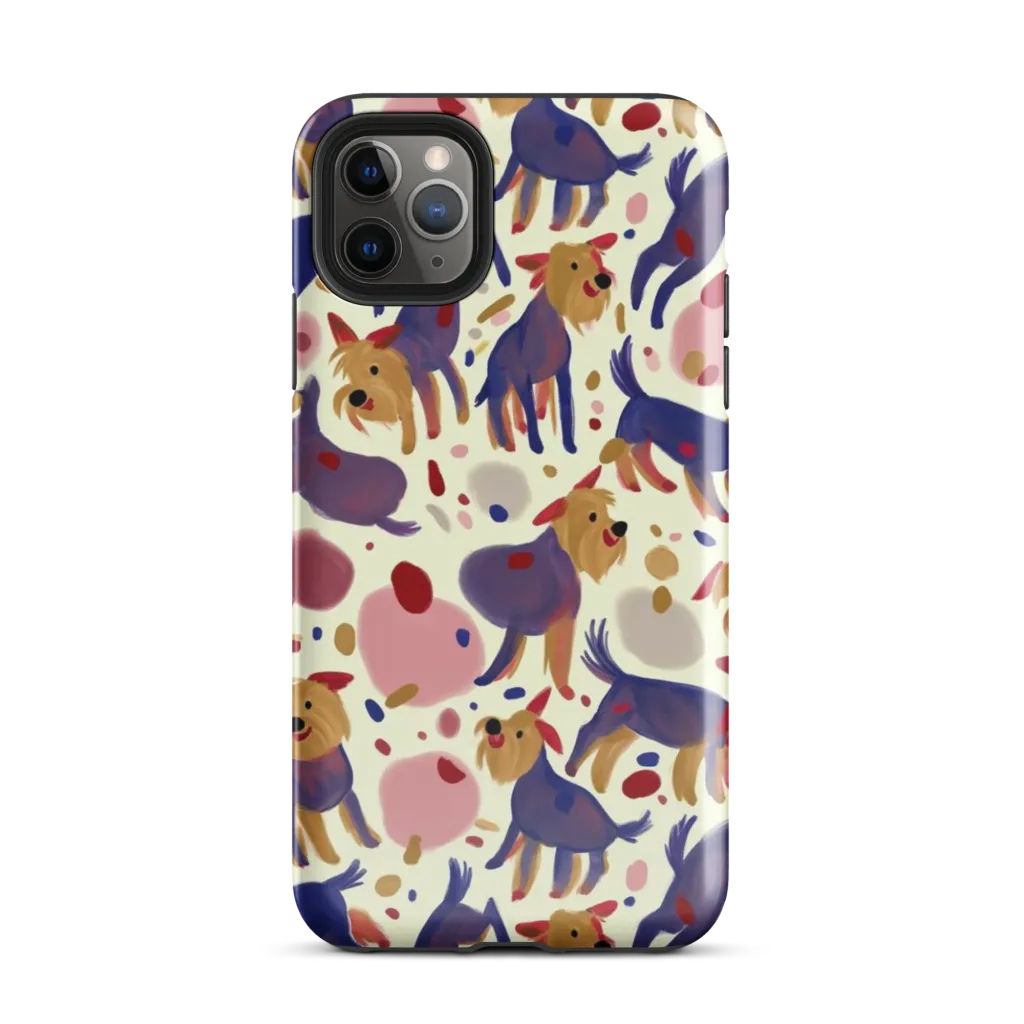 Terrier Confetti on Tough Case for iPhone® — Front