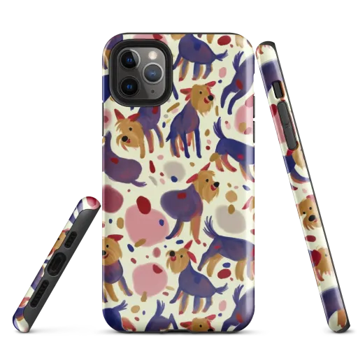 Terrier Confetti on a Tough Case for iPhone®