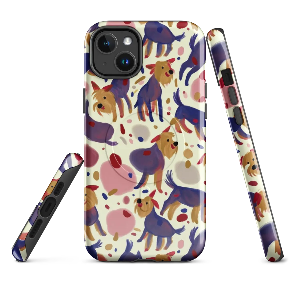Terrier Confetti on MagSafe Tough Case for iPhone® — Front