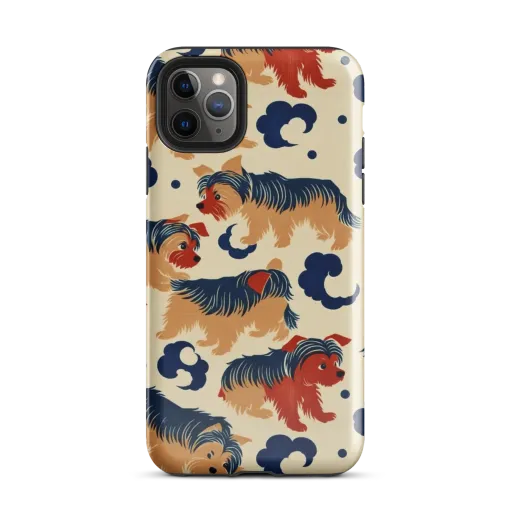 Terrier Cloud Parade on a Tough Case for iPhone®