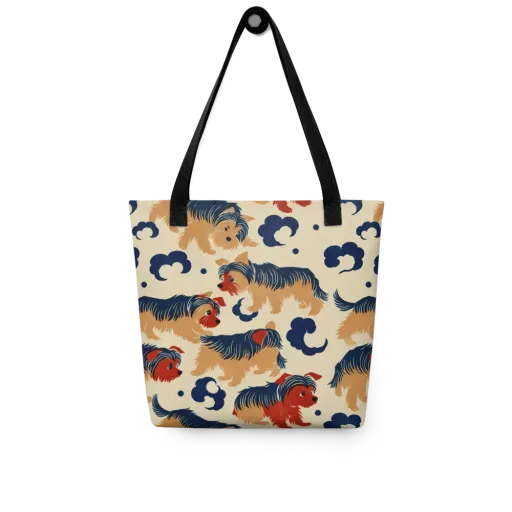 Terrier Cloud Parade on a Tote Bag