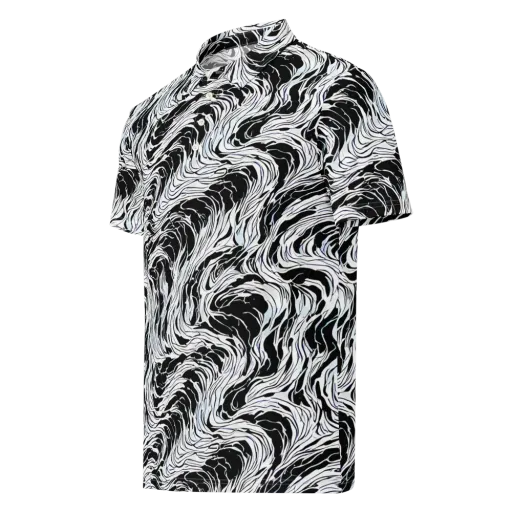 Eclipse Flow on a Men's Slim Fit Polo Shirt