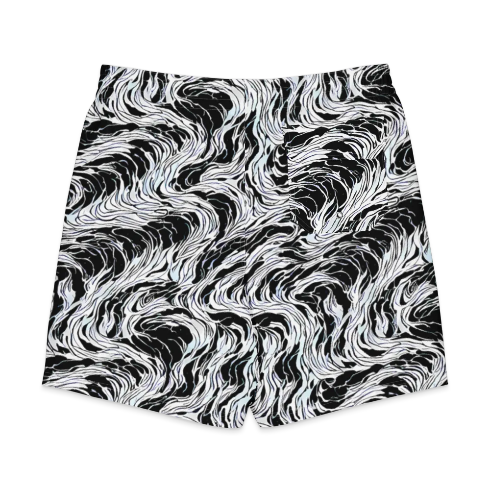 Eclipse Flow on Men's Board Shorts — Back