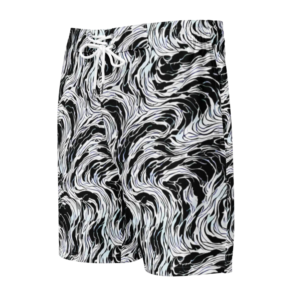 Eclipse Flow on Men's Board Shorts — Front
