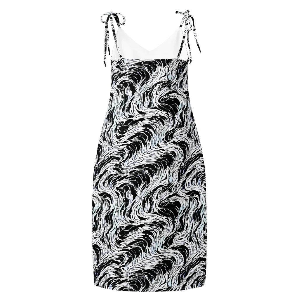 Eclipse Flow on Slip Dress — Back