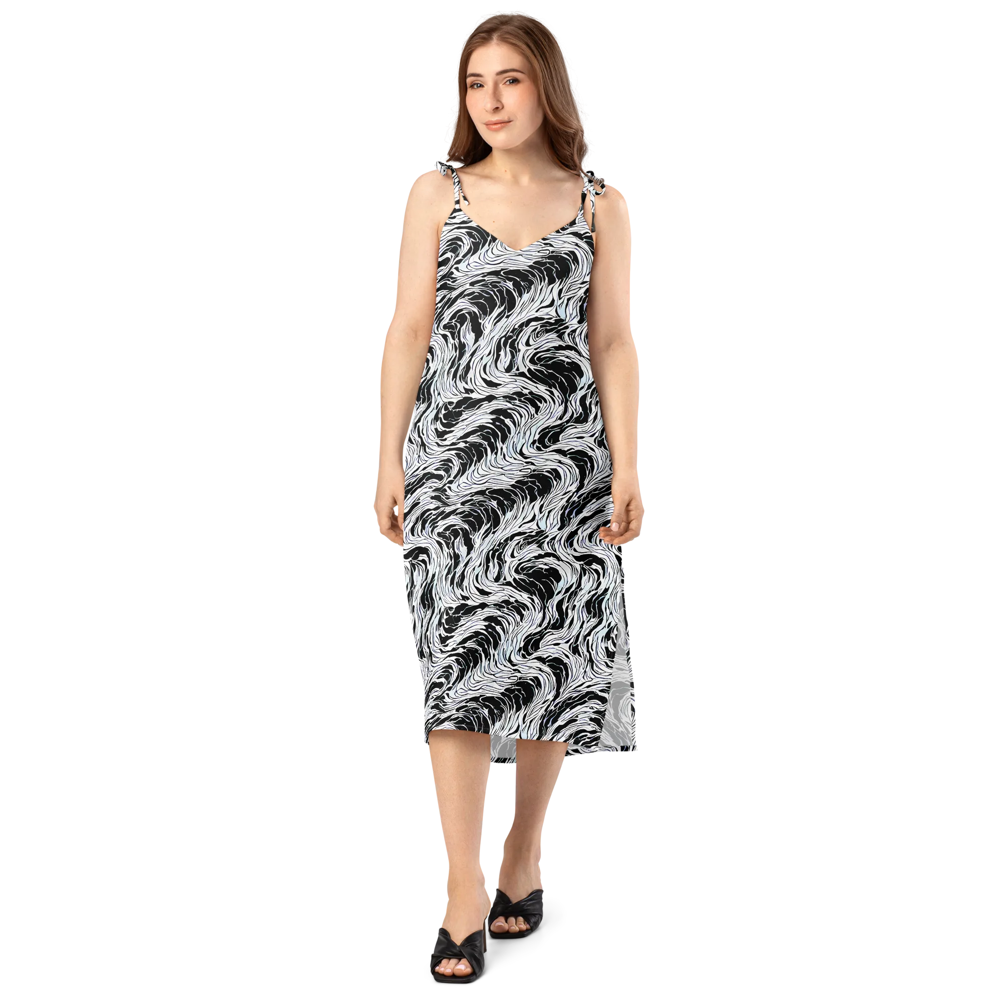 Eclipse Flow on Slip Dress — Front
