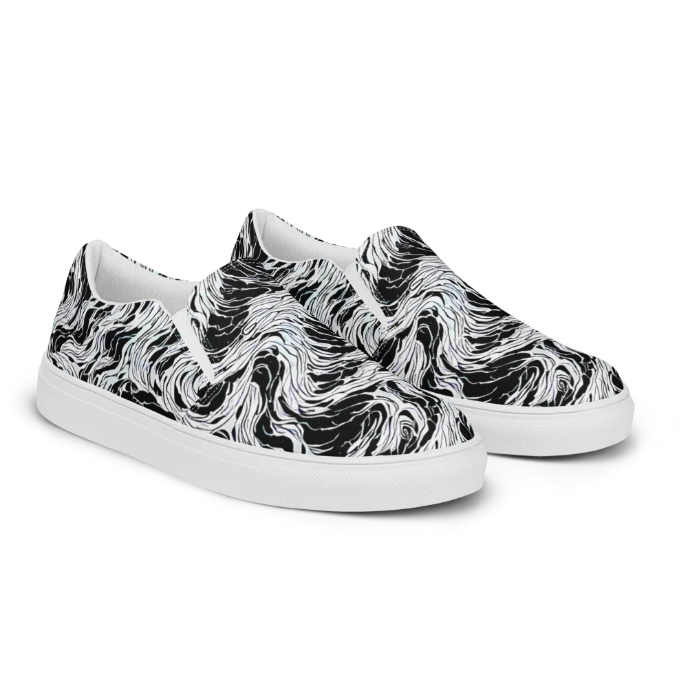Eclipse Flow on Men's Slip-On Canvas Shoes — Right Front