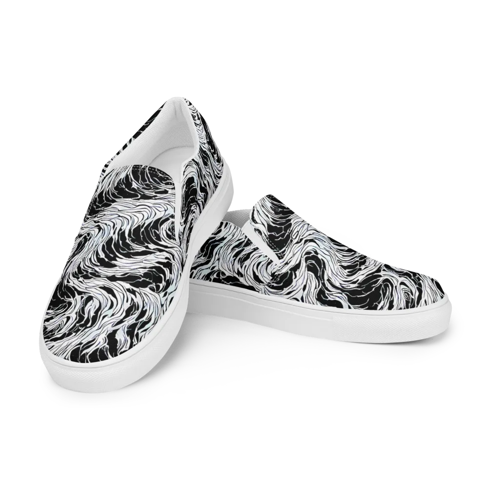 Eclipse Flow on Men's Slip-On Canvas Shoes — Left Front