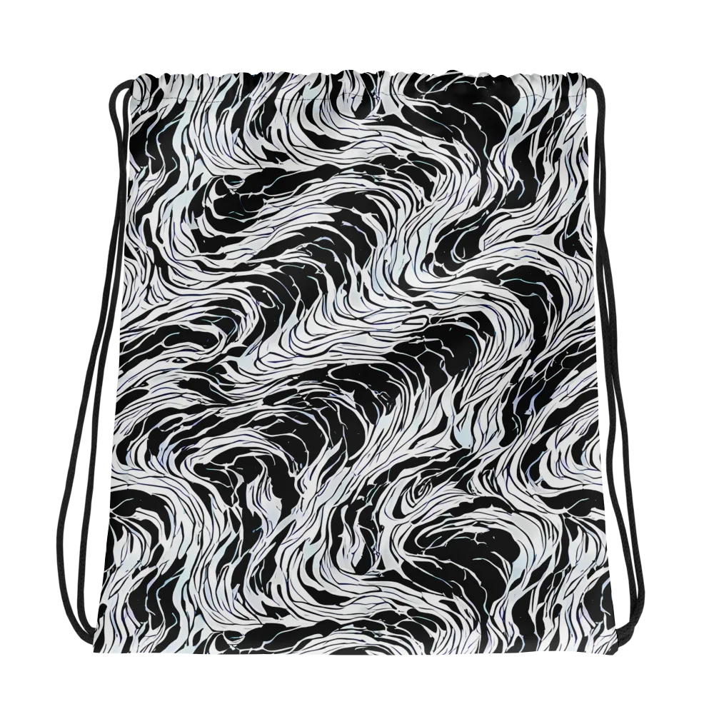 Eclipse Flow on Drawstring Bag — Photo