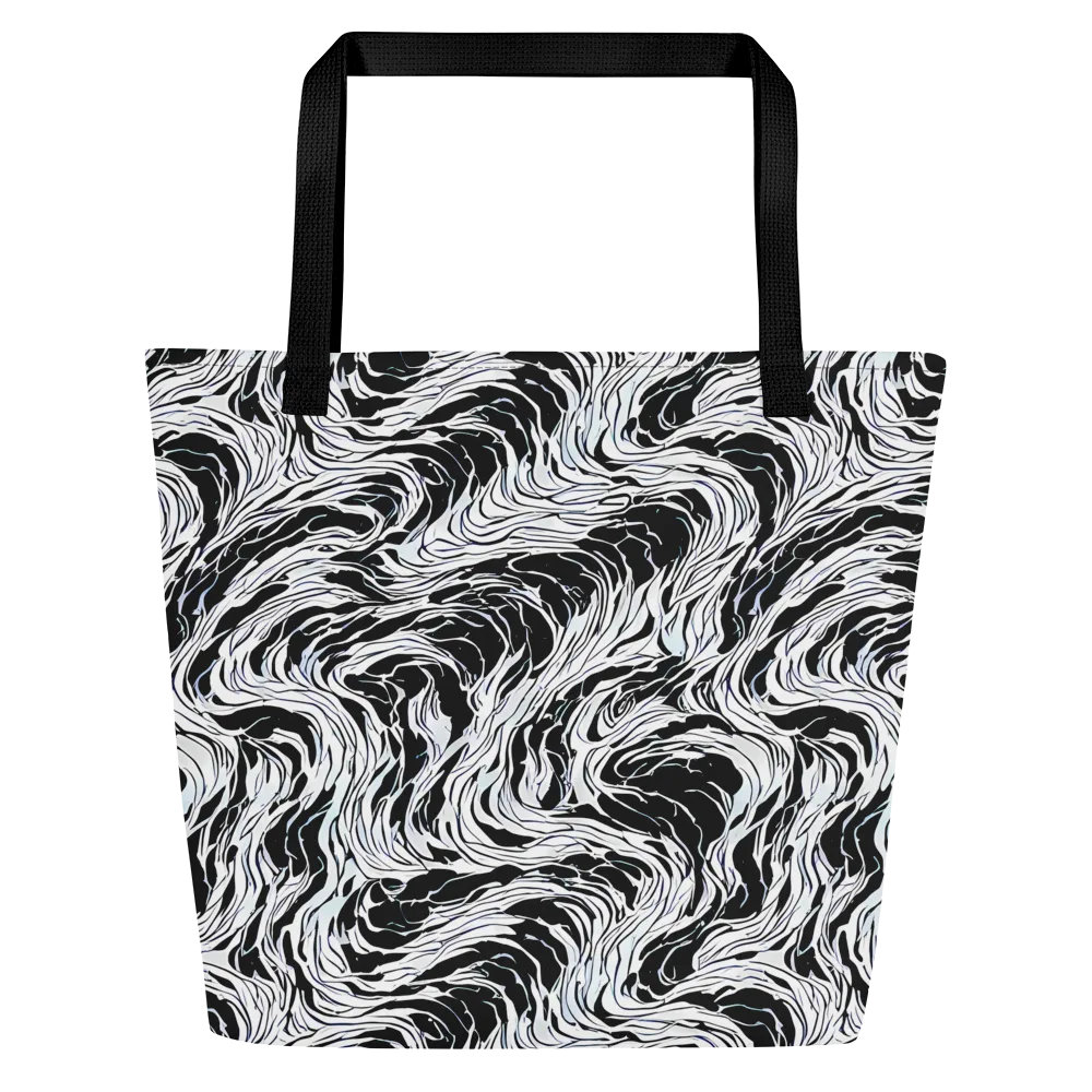 Eclipse Flow on Large Tote Bag W/ Pocket — Front