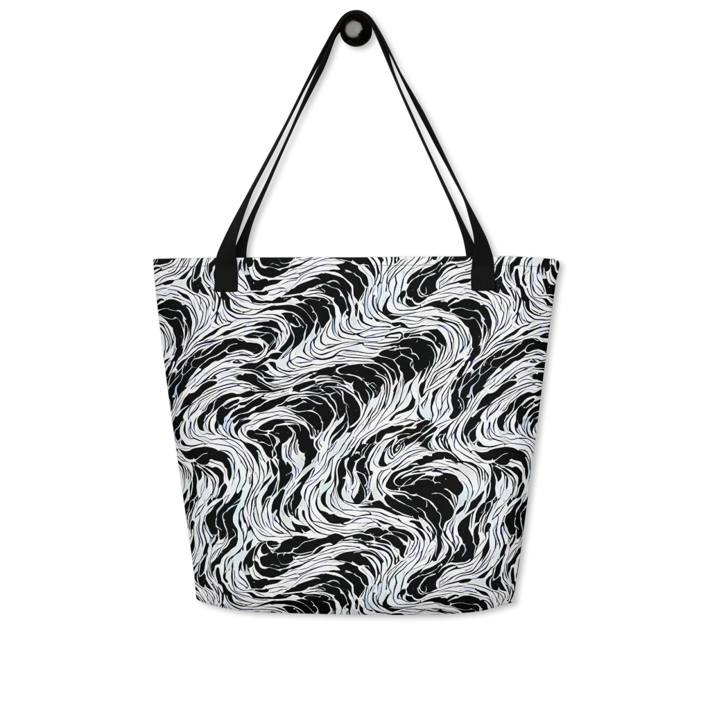 Eclipse Flow on Large Tote Bag W/ Pocket — Front