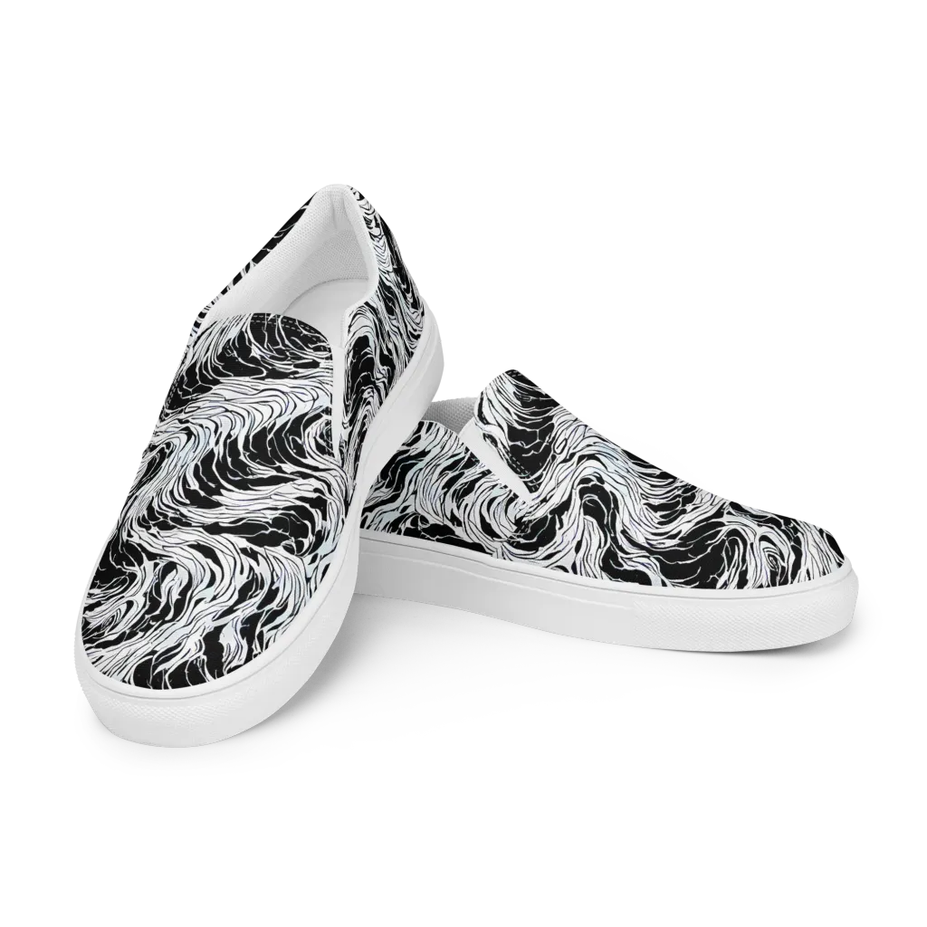Eclipse Flow on Women's Slip-On Canvas Shoes — Left Front