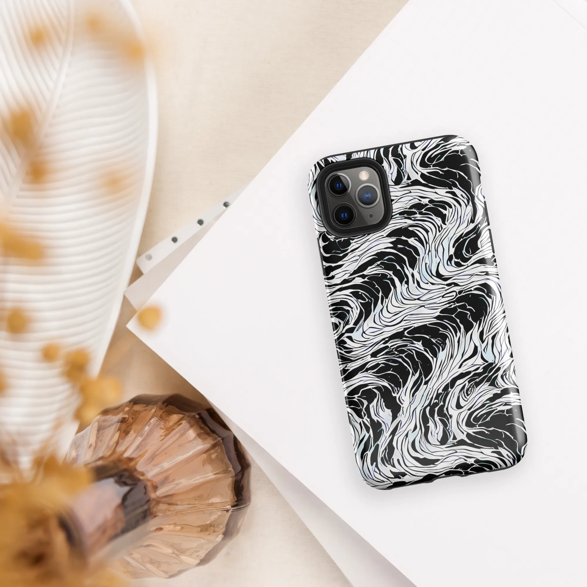 Eclipse Flow on Tough Case for iPhone® — Front