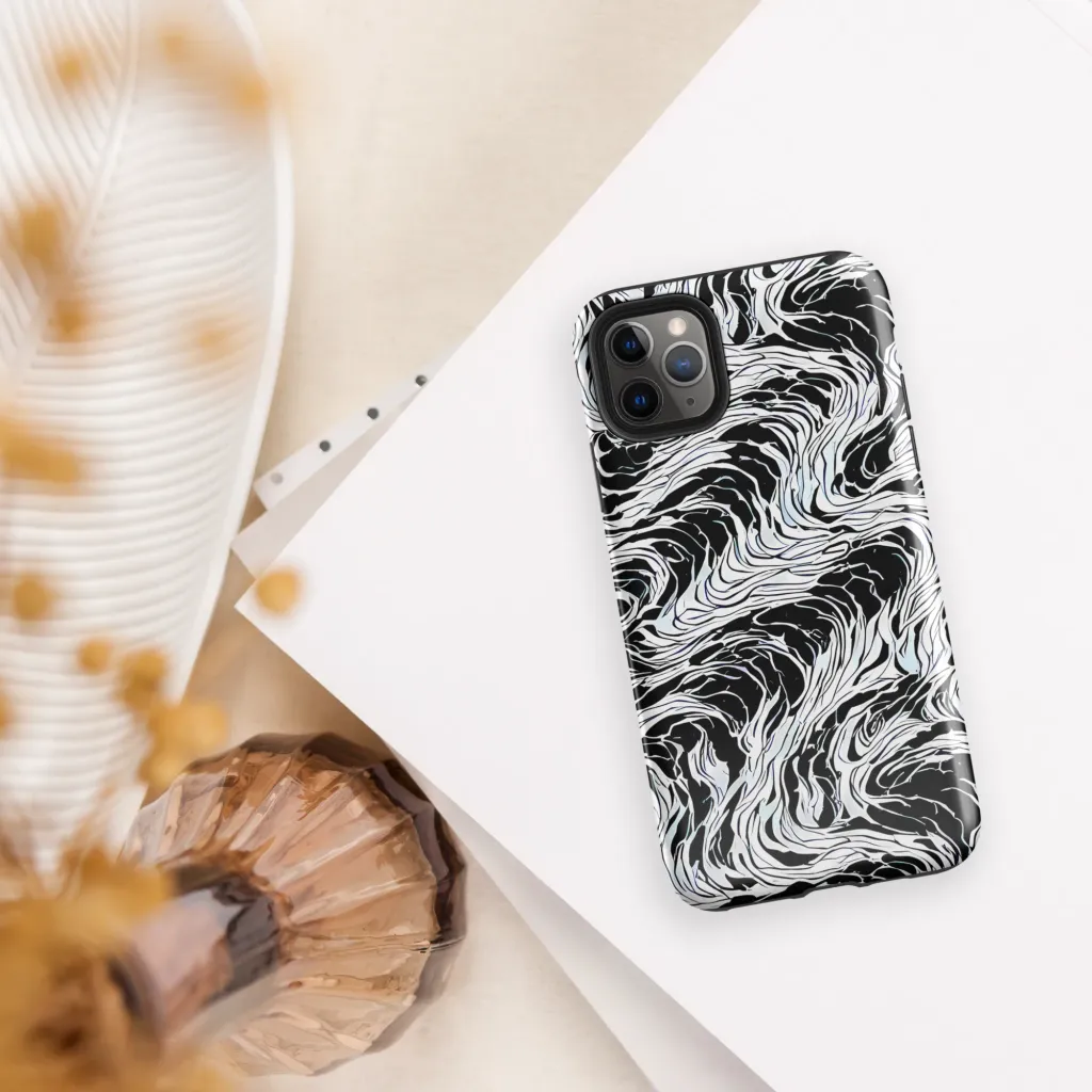 Eclipse Flow on Tough Case for iPhone® — Front