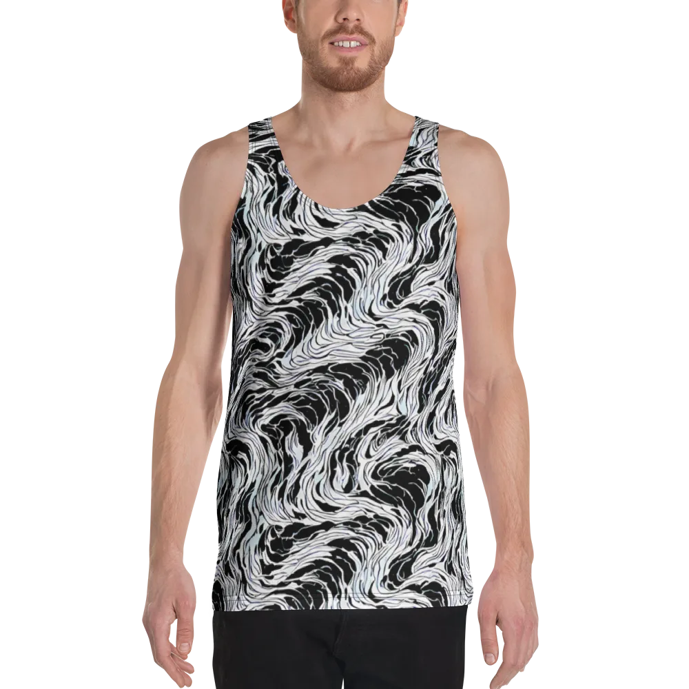 Eclipse Flow on Men's Tank Top — Front