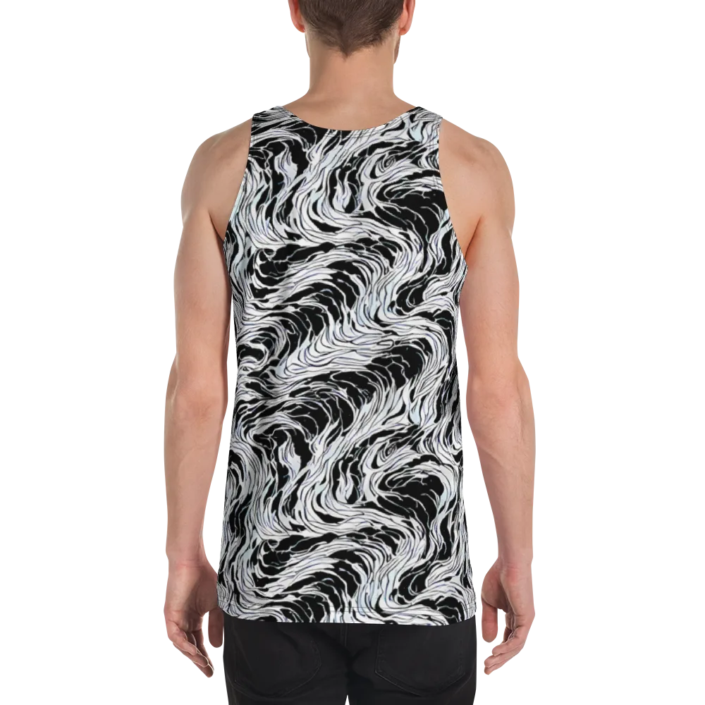Eclipse Flow on Men's Tank Top — Back
