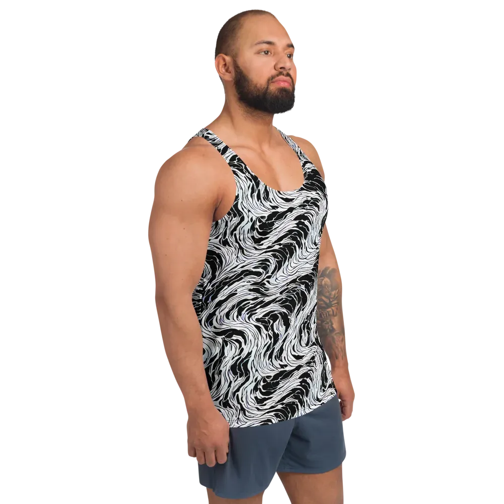 Eclipse Flow on Men's Tank Top — Right Front