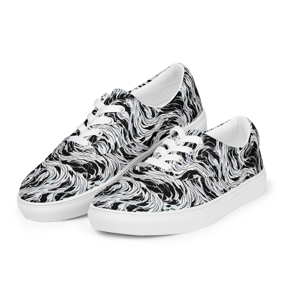 Eclipse Flow on Men's Lace-Up Canvas Shoes — Left Front