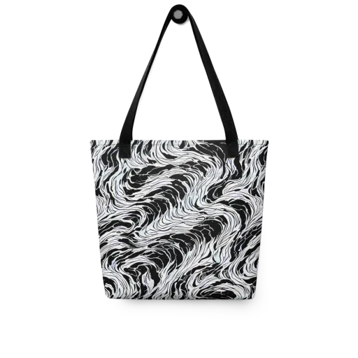 Eclipse Flow on a Tote Bag
