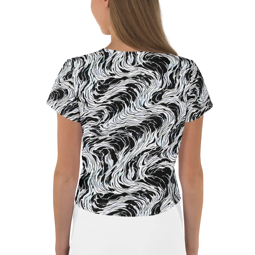 Eclipse Flow on Crop Tee — Back