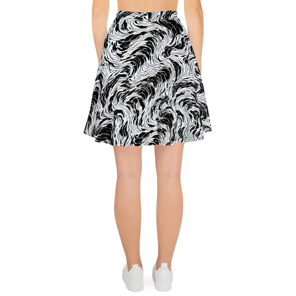 Eclipse Flow on Skater Skirt — Back